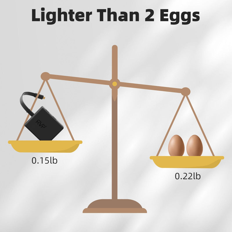RVP+ Docking Station Dual Monitor, 100W Laptop-Charging, DisplayPort Multi-Stream Transport (MST), Ethernet, Compatible with Thunderbolt 3 Laptop (RVP-601)