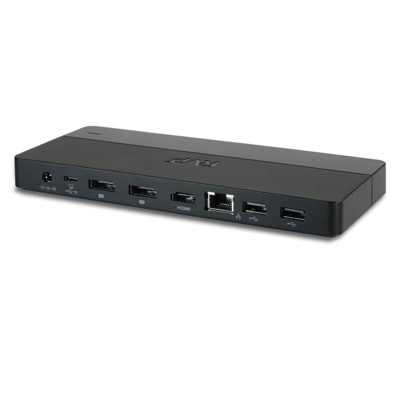RVP+ Dual Monitor USB C Hub (USB C Dock) with Dual 4K DisplayPort, 2X USB 2.0, Ethernet, and 100W Charging - Thunderbolt 4 / USB4 / Thunderbolt 3 Port - (RVP-022818)